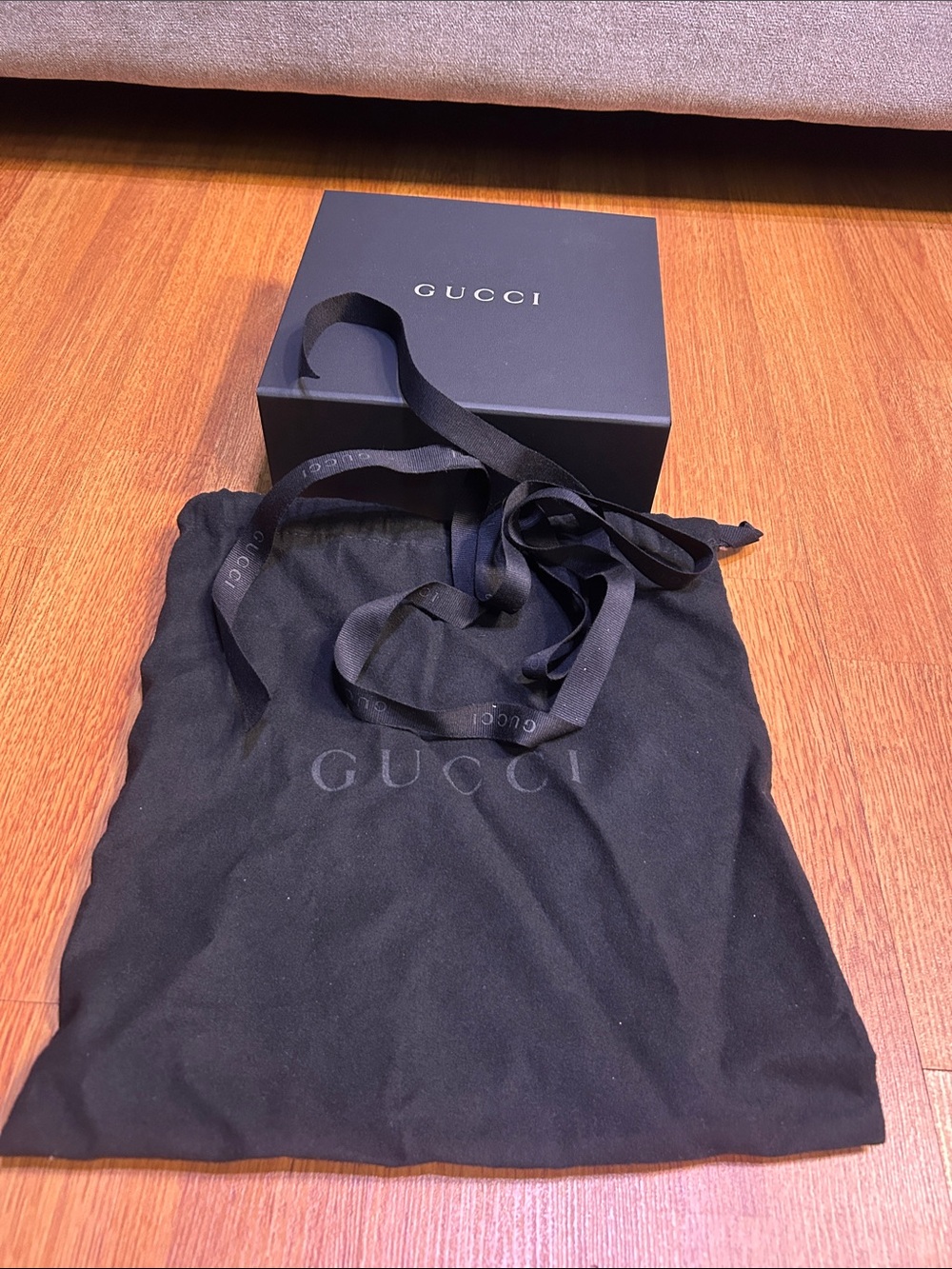 Gucci empty box